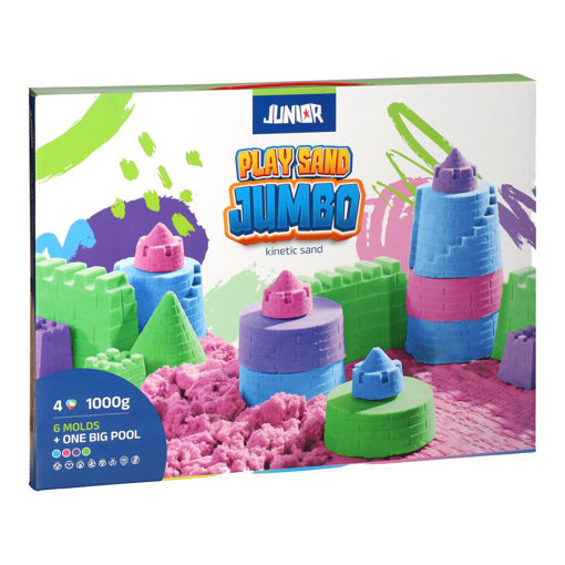 Picture of KINETIC SAND WITH LARGE TRAY, MOULDS & 4 PKTS SAND
